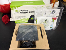 Amped Wireless TAP-100 2.4GHz Wi-Fi Range Extender Touchscreen 2 LAN Ports picture