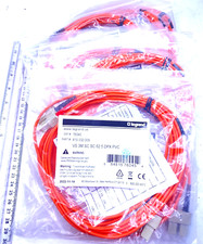 Legrand Quiktron Lot of 10 Fiber Optic Cable Orge 3M SC SC 62.5 DPX 810-332-009 picture