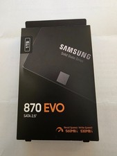 Brand New in sealed box Samsung 870 EVO 1TB, 2.5 inch Internal SSD, MZ-77E1T0BW picture