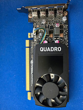 1 lot of (45) NVIDIA Quadro P620 2GB GDDR5 PCIe x16 Graphics Card 4x Mini DP. picture