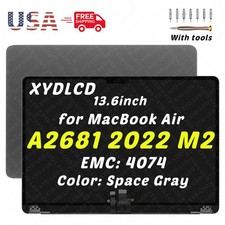 OEM for Macbook Air A2681 M2 2022 EMC4074 LCD Screen Display Assembly Space Gray picture