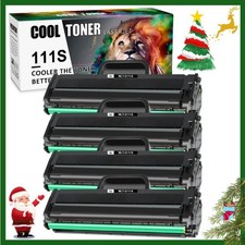 4 Pack MLT-D111S Toner Cartridge Black For Samsung Xpress M2020W M2070FW Printer picture