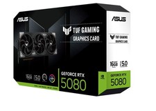 ASUS nVidia GeForce TUF-RTX5080-16G-GAMING RTX5080 16GB GDDR7 2617MHz Boost picture