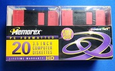 20 Memorex 3.5 HD Rainbow Pack Computer Disks IBM Format picture