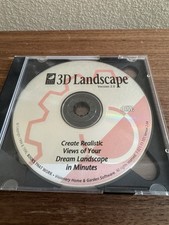 Vintage Books That Work 3D Landscape 2.0 & Garden Encyclopedia 3.0 PC CD Lot picture