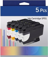 for Brother Sublimation Ink Cartridge Color 5-Pack SP01XLBK SP01CS SP01MS picture