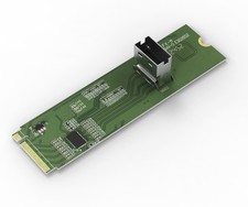 Icy Dock Adapter M.2 NVMe PCIe 4.0 SSD to 1x SlimSAS Redriver Case MB309A picture