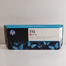 HP 772 Magenta 300 ml ink Cartridge DesignJet Z5200 Z5400 OEM Exp October 2015 picture