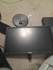 ASUS VP249QGR 23.8 inch Widescreen LED Monitor | Detatchable stand | Black 1080p picture