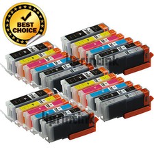 24pk PGI-250XL CLI-251XL Gray Ink Cartridge+Chip For Canon Pixma MG7120 MG6320 picture