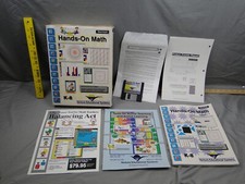 Vintage Hands on Math Macintosh 3.5 Disk K-8 Volume 1 Education Teaching IBM picture
