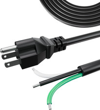 6Ft 12 Gauge 3 Prong Heavy Duty Replacement Power Supply Cord Cable 110V 115V 12 picture