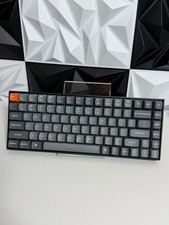 Keychron K2 Max Wireless Mechanical Keyboard Orange/Grey picture