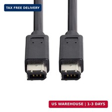 xiwai 1394a 6 Pin to 6Pin Male FireWire 400 to FireWire 400 6-6 ilink Cable 400- picture