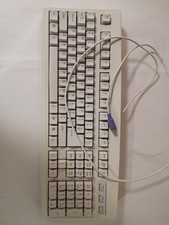 Vintage Aopen Standard Wired Keyboard PS/2 White (untested)  picture