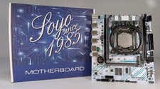 SOYO X99 WHITE MOTHERBOARD CPU COMBO INTEL XEON E5 2640v3 8 cores DDR4 NVME picture