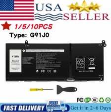 ✅LOT 10X G91J0 Battery FOR DELL LATITUDE 3320 3420 3520 INSPIRON 5310 5410 5415 picture