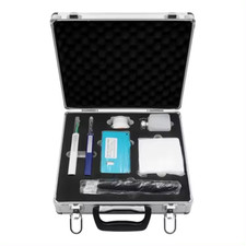 Fiber Optic Cleaning Kit Hand-held Fiber Microscope 400X and One-Click Cleaner picture