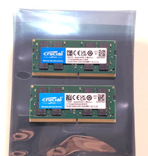 Crucial 32GB Kit 2 x 16GB DDR4 3200MHz PC4-25600 SODIMM Memory CT2K16G4SFRA32A picture