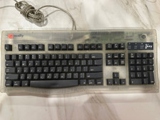 Macally iKey Wired USB Keyboard For Apple Mac Computer VINTAGE RARE picture