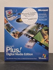 Microsoft Plus Digital Media Edition XP Sealed Microsoft Company Store picture