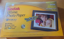 Kodak Ultima Photo Paper Sheets 4x6 Picture 100 Satin Inkjet New ColorLast picture