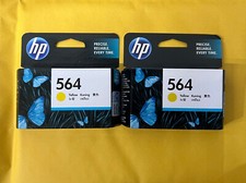 2pcs HP 564 Yellow in Retail Box picture