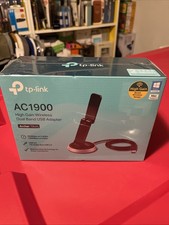 New TP-LINK Archer T9UH AC1900 High Gain Wireless Dual Band USB 3 Adapter 5GHz picture