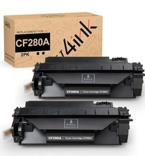 Cool Toner 80A CF280A Toner Cartridge 2 Pack Compatible Replacement for HP 80A picture