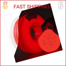 AMOLEN 95A TPU 3D Printer Filament, 1.75mm Glow in The Dark Red, Soft TPU Flexib picture