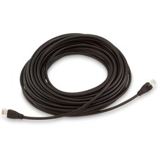 Amazon Basics Cat 6 Gigabit Ethernet Patch Black Cable RJ45 1000Mhz Copper 50 Ft picture