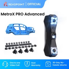 Revopoint MetroX PRO 3D Laser Scanner Blue Laser Handheld Scan CAD Designer picture