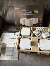 Asus ZenWiFi XD5 Whole Home Mesh WiFi 6 Router AX3000 Dual-Band White (3 Pack) picture