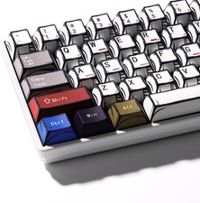 XVX Manga PBT Keycaps, Cherry Profile Keycap Set, Dye Sublimation Graffiti Keybo picture