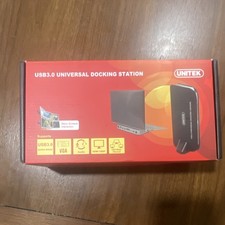 UNITEK USB 3.0 Universal Docking Station Y-3704 HDMI VGA Ethernet USB 3.0 picture