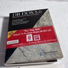 DOS 5.0 Vintage Collectible Digital Research 5.25