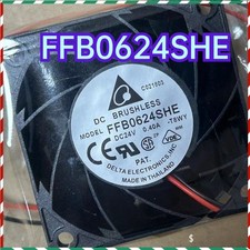 FFB0624SHE 1PCS NEW Delta FFB0624SHE 6038 24V 0.40A 6CM Inverter Fan 2-wire ### picture