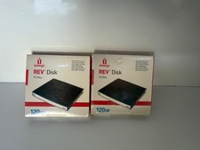 Lot 2 PCS iomega REV Disk PC/Mac 120 GB Removable Hard Disk picture