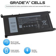 JPFMR Battery For Dell Chromebook 3400 3100 2-in-1 5488 5493 5593 16DPH 7MT0R US picture