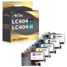 High Yield LC 404 Ink Cartridges For Brother MFC-J1205W MFC-J1215W MFC-J1205W XL picture