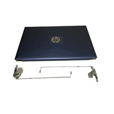 For HP 15-eg0073cl 15-eg1073cl 15-eg2073cl Top Case Back Cover Lid & Hinges Blue picture