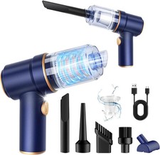 Handheld Car Vacuum Cleaner, 9000Pa Vacuum Cleaner and Air Duster, 120W High Pow picture