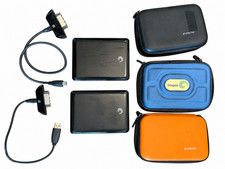 Seagate FreeAgent GoFlex 1TB External Hard Drives 2 PACK WITH CASES picture