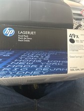 New single pack Genuine OEM HP Q5949X Black Toner 49X LaserJet 1320 0I16H2La picture