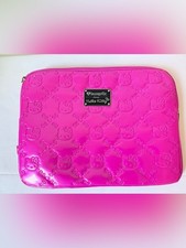 Loungefly x Hello Kitty Embossed Hot Pink Laptop Sleeve Case Sanrio picture