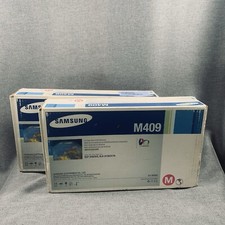 Samsung M409 Magenta Toner Cartridge CLT-M409S Genuine New Sealed Box Lot of 2 picture