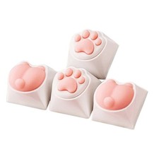 Custom 3D Cat Paw Keycaps Gaming Keycaps Replacement MX Structure Keycaps picture