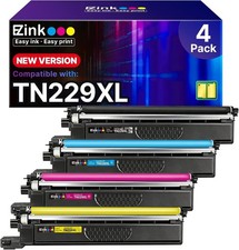 E-Z Ink TN229XL Toner 4 Pack for Brother MFC-L3780CDW HL-L3280CDW L3220CDW picture