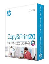 Copy Printer Paper, HP 8.5x11 White 20 lb, 92 Bright, 500/750/1500 Sheet Options picture