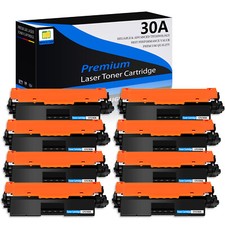 8PK Toner for HP CF230A 30A LaserJet Pro M203dw M203dn M227fdn M227fdw MFP M227 picture